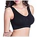 4 pezzi Reggiseno preformato massimo comfort nero 2XL - Foto miniatura 2