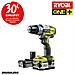 Trapano Avvitatore Impatto Brushless 18v Oneplus - 2 Batterie Lithiumplus 5ah - 2ah - Quick Charger 2.0ah - R18pdb - Foto miniatura 2