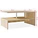 Tavolino da Salotto in Legno Multistrato 90x59x42 cm Rovere - Foto miniatura 6