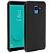 Cover Samsung Galaxy J6 Protezione Morbida Soft Touch - Nero - Foto miniatura 2
