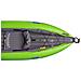 Canoa Gonfiabile Twist1 Verde Con Pinna 043948-g (1c/11c) + Pagaia Touring-2 Div. In 2 Parti + Pompa - Foto miniatura 2