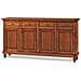 Christopher - Credenza In Legno Cm 196 X 43 X 98 H - Foto miniatura 2