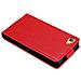 Custodia Compatibile Con Sony Xperia Z5 Compact In Rosso Mela - Coperchio Protettivo In Design Flip Con Chiusura Magnetica - Foto miniatura 6