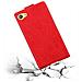 Custodia Compatibile Con Sony Xperia Z5 Compact In Rosso Mela - Coperchio Protettivo In Design Flip Con Chiusura Magnetica - Foto miniatura 7