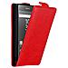 Custodia Compatibile Con Sony Xperia Z5 Compact In Rosso Mela - Coperchio Protettivo In Design Flip Con Chiusura Magnetica - Foto miniatura 1