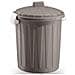 Bidoncino Con Coperchio 23 Lt Tortora Cm 37xh46 - Foto miniatura 1