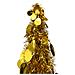Albero di Natale Artificiale Apribile Dorato 120 cm PET - Foto miniatura 2
