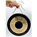 Originale Tam Tam Gong Whood Chau Gong 20 Centimetri Grande Suono Compreso Il Legno Cotone Mallet -7020 - Foto miniatura 3