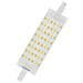 Lampadina Led A Matita 118mm - Variabile 15w Equivalente 125w R7s - Bianco Caldo - Foto miniatura 4