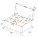 Flightcase Nero Imbottito Per 4 Luci Akku 4 Qlc Quickdmx - Foto miniatura 6