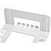 650807 Scrivania Cable holder Bianco 1pezzo (i) organizer per cavi - Foto miniatura 2