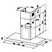 Cappa P2052 a Parete da 89.8 cm Aspirante Colore Acciaio Inossidabile - Foto miniatura 3