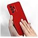 Cover Per Samsung Galaxy A33 5g In Silicone Semi-rigido Soft-touch Rossa - Foto miniatura 3