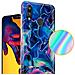Custodia Compatibile Con Huawei P20 Lite In Marmo Rosa Blu No. 17 - Coperchio Protettivo In Silicone Tpu Con Motivo A Mosaico - Foto miniatura 3