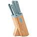Blocco Coltelli 7 Pz Slate - Leo - Foto miniatura 1