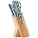 Blocco Coltelli 7 Pz Slate - Leo - Foto miniatura 8