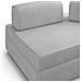 Liberty Divano Con Schienali Movibili T02 Grigio Chiaro - Foto miniatura 4