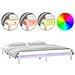 Giroletto con LED 150x200 cm King Size in Legno Massello - Foto miniatura 2