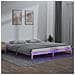 Giroletto con LED 150x200 cm King Size in Legno Massello - Foto miniatura 1