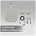 WH-1000XM5 Cuffie Wireless con Noise Cancelling - Batteria fino a 30 ore - Around-ear - Con Alexa e Google Assistant - Con microfono integrato per telefonate - Argento - Foto miniatura 11