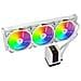 Dissipatore Processore Cpu Gaming Cooler Rgb Colorato 360cm 1700 1200 115x - Foto miniatura 1