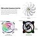 Dissipatore Processore Cpu Gaming Cooler Rgb Colorato 360cm 1700 1200 115x - Foto miniatura 4