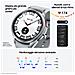 Galaxy Watch6 Classic 43 mm Impermeabile 5ATM Display 1.3" 16 GB Bluetooth WiFi e NFC per Fitness con Cardiofrequenzimentro Silver - Foto miniatura 4