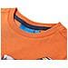 Maglietta Per Bambini Maniche Lunghe Stampa Aereo Arancione Scuro 128 - Foto miniatura 3