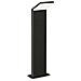 Piantana Da Terra Contemporaneo Style Alluminio Nero Led 9w 4000k Ip54 - Foto miniatura 1