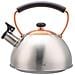 I-bronze Bollitore A Induzione Con Fischio, 2,5l Acciaio Inox., Retro, Manico Cool Touch Inox / Bronzo - Foto miniatura 1
