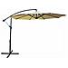 Ombrellone da Giardino ASTER con Protezione UV, Colore Beige, 300x300x45 cm - Foto miniatura 1