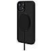 Cover Per Iphone 14 Plus Compatibile Magsafe In Pelle, Nero - Foto miniatura 2