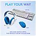 Cuffie da Gioco G335 100 Hz / 10 KHz Colore Bianche - Foto miniatura 4