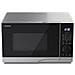 Microonde Con Gril YC-PC284AE-S Potenza 900w Capacita 28 L Colore Nero Argento - Foto miniatura 3