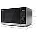 Microonde Con Gril YC-PC284AE-S Potenza 900w Capacita 28 L Colore Nero Argento - Foto miniatura 4