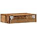 Mobili Porta TV con Luci LED 2 pz Legno Antico 60x35x15,5 cm - Foto miniatura 10