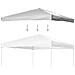 Tetto di Ricambio Impermeabile Anti UV per Gazebo 3x3 Richiudibile, Telo di Copertura, Top Cover per Gazebo Pop Up - Foto miniatura 4