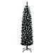 Albero di Natale Artificiale Sottile 300 LED 240 cm - Foto miniatura 2