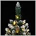Albero di Natale Artificiale Sottile 300 LED 240 cm - Foto miniatura 9
