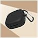 Custodia In Silicone Per Auricolari Bluetooth Huawei Freearc Black - Foto miniatura 3