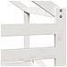 Letto a Castello con Tetto Bianco 90x200 cm in Legno di Pino - Foto miniatura 9