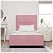 Letto Rosa 120x200 cm in Velluto - Foto miniatura 5
