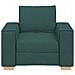 Poltrona Divano Verde Scuro 60 cm Tessuto - Foto miniatura 4