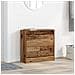 Cabinet per scarpe in legno vecchio 60x21x57 cm in legno ingegnerizzato - Foto miniatura 2