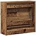 Cabinet per scarpe in legno vecchio 60x21x57 cm in legno ingegnerizzato - Foto miniatura 6