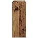 Cabinet per scarpe in legno vecchio 60x21x57 cm in legno ingegnerizzato - Foto miniatura 8