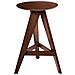Set Di 2 Sgabelli Da Bar Aroma Legno Marrone Scuro - Foto miniatura 4
