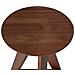 Set Di 2 Sgabelli Da Bar Aroma Legno Marrone Scuro - Foto miniatura 5