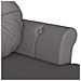 Panca Chesterfield Grigio 120,5 x 65 x 75 cm Pelle Sintetica - Foto miniatura 7