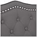 Panca Chesterfield Grigio 120,5 x 65 x 75 cm Pelle Sintetica - Foto miniatura 8